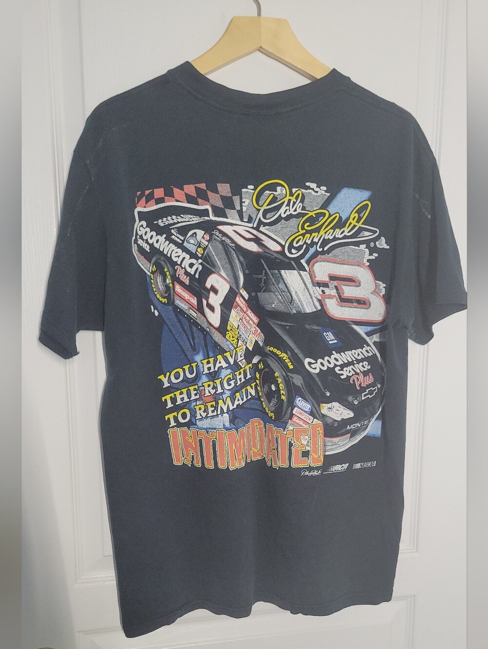 Competitors View Goodwrench Dale Earnhardt Black Short-Sleeve Graphic Tee